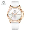 Reloj de Hombre Augusten Resistente al Agua Reloj de Cuarzo 3 Esferas 6 Manecillas Segundero en Curso Reloj de Hombre No Mecánico Transmisión en Vivo
