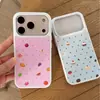 Funda de pastel de estrellas para pantalla completa adecuada para Apple 17 Pro Max, iPhone 18, 15, 16, anticaída, diseño simple para niñas