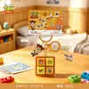 Chaveiro Autêntico Disney Toy Story 5 Botões Chaveiro de Desenho Pingente de Bolsa Presente de Aniversário Venda por Atacado