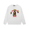Comercio Exterior Transfronterizo Venta al por Mayor Marca de Moda Pe Tiburón Sudadera de Cuello Redondo Dropshipping Otoño e Invierno Sudadera de Felpa