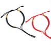 Corda Colorida Dragão Corda Corda Vermelha Joias Masculinas e Femininas Artesanal DIY Trançada Flor de Pessegueiro Corda de Mão Acessórios de Pulseira Semi-Acabados Atacado