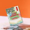 Imanes para refrigerador de boletos de arenas movedizas, imanes acrílicos personalizados para refrigerador, manualidades creativas, souvenir de viaje creativo en stock