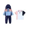 Uniformes de Jardín de Infancia, Conjuntos de Tres Piezas para Otoño e Invierno, Uniformes de Escuela Primaria, Chaquetas para Niños, Uniformes de Clase para Reuniones Deportivas de Primavera y Otoño al por Mayor