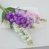 Nuevo Modelo de Flores Violetas Artificiales, Productos Mayoristas de Alta Calidad para Decoración Suave, Arreglos de Boda y Violetas Artificiales Decorativas y Mariposas Grandes Voladoras