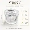 Pote de vidro em relevo estilo francês com tampa, tigela desmagnetizadora de cristal, porta-joias, pote para armazenamento doméstico de doces e frutas secas, decorativo