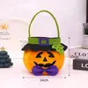 Bolsa Redonda con Capucha para Decoración de Halloween de Qiaoding Bolsa de Regalo de Dulces para Niños de Halloween Bolsa de Calabaza