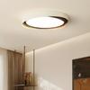 Lámpara de Dormitorio Zen Estilo Japonés Color Nogal Lámpara de Techo Protección Ocular Estudio Dormitorio Principal Accesorios de Iluminación Vintage de Gama Alta