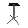 Soporte Fijo de Metal para Patas de Gabinete de Aleación de Aluminio de Cuatro Garras para Mesa de Comedor de Cafetería y Tienda de Té con Leche