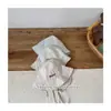Chapéu de Pescador Listrado Infantil Estilo Coreano para Primavera e Verão, Chapéu Fino Estiloso e Versátil com Tiras para Crianças na Moda