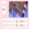 Europa y Estados Unidos en las largas lindas uñas frescas con brillo dulce nicho de chica uñas postizas cortas usar uña lote mixto uñas