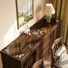 Nuevo Mantel de Vidrio Suave Translúcido Estilo Chino Impermeable y a Prueba de Aceite Esterilla de Mesa Sin Lavar Esterilla Protectora para Cubierta de Mesa de Aparador de PVC