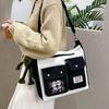 Bolsa de tutorial original Yi xxx bolsa de lona de un hombro periférica bolsa de compras de Jiang Tiansheng bolso de mano bolsa de viaje