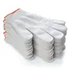 Luvas de proteção ao trabalho luvas de fio de algodão luvas masculinas espessadas resistentes ao desgaste local de trabalho manual luvas protetoras atacado