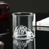 Pote Difusor de Aroma para Casa Recipiente de Pedra de Cristal Pote Pequeno Ornamento de Luz Noturna Caixa de Armazenamento de Fragrância à Prova de Poeira Copo para Óleo Essencial