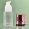 Bomba de Polvo de Doble Capa de 20 Dientes, Tapa Exterior de Cúpula con Falda Electroplateada, Boquilla de Spray, Cabezal de Bomba de Presión para Loción