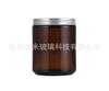 Xícara para vela aromática cor chá marrom creme garrafa de vidro caseira DIY retrô porta-velas aromáticas garrafa vazia em estoque atacado