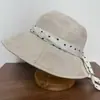 Sombrero de Sol de Encaje de Lunares de Nuevo Estilo para Primavera y Verano con Ala Ancha, Ala Plegable, Correa de Atar, Sombrero de Protección Solar para Viajes para Mujer