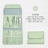 Conjunto de Manicure Doméstico Personalizado 4 Conjuntos 12 Conjuntos Conjunto de 16 Peças Cortadores de Unha Conjunto Completo de Kit de Ferramentas de Cuidados e Beleza Armazenamento