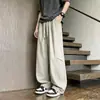 Pantalones Casuales para Hombre 2026 Nuevo Otoño Delgados de Secado Rápido Holgados de Pierna Recta Largos Deportivos de Seda de Hielo Talla Grande