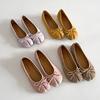 Zapatos planos de punta baja retro franceses amarillos de una sola capa para mujer 2025 Nuevo Primavera Suela blanda Combinan con todo Zapatos Mary Jane