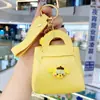 Moda Bolso de Cuero Llavero Monedero Colgante Lindo Dibujo Animado Sanrio Bolso Pequeño Colgante para Coche Pequeño Regalo Venta al por Mayor