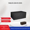 Oxford Cloth Deck Box Cover Outdoor Storage Box Cover impermeável e à prova de poeira