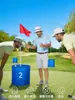 Set exclusivo de tees y pelotas de golf transfronterizo para juegos interactivos entre padres e hijos, portátil para práctica al aire libre y en interiores en el patio trasero