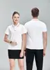 Polo de manga corta con solapa para hombre, camiseta de verano de marca de moda, estilo coreano, corte entallado, nueva camiseta de moda 2022, combinable con todo.