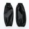 Sobremanga de cuero suave impermeable a prueba de aceite sobremanga femenina adulta masculina trabajo alargada cocina sobremanga protección laboral trabajo sobremanga resistente a las manchas