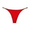 Nueva versión de tanga sexy de doble capa fina para fitness, tiro bajo, bikini de doble capa para mujer, lencería sexy con forma de T G100