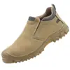 Sapatos de Proteção do Trabalho para Homens, Sapatos de Solda Anti-Esmagamento e Anti-Perfuração, Sapatos de Segurança para Trabalho em Canteiro de Obras Leves e Respiráveis, Antiderrapantes e Anti-Escaldantes para Todas as Estações