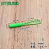 17 Cordón de Cremallera Cilíndrico Tpu Inyección de Plástico Tirador de Cremallera Tirador de Cordón Maleta Mochila Tirador de Cremallera Cuerda de Cola
