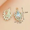 Accesorios de Joyería DIY de Fábrica Estrella de Cinco Puntas Corazón Aleación Pedrería Colgante Encanto Pendiente Collar Accesorios Llavero