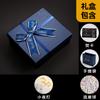 Caja de Regalo con Lazo Azul, Caja de Regalo Grande para Souvenir, Caja de Regalo de San Valentín de Alta Gama, Caja de Regalo Personalizada de Base y Tapa