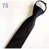 Corbata de Hombre Cremallera Novio Boda Roja 8cm Vestido Negocio Nudo Negro Libre Perezoso Fácil de Tirar Azul Corbata