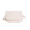 Bolso bandolera de un solo hombro de diseño nicho coreano, color liso, moderno, elegante, nuevo artículo de verano 2026, bolso cuadrado pequeño para la oficina y el trabajo