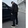 Jaqueta Estilo Pimp Primavera e Outono 2026 Masculina ins Tendência High Street Marca Estilo Hong Kong Estilo Harajuku Japonês Tendência Coreana Jaqueta Solta