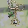 Chaveiros de panda mais vendidos transfronteiriços, pingentes de bolsa de desenho animado fofos, pequenos presentes criativos de metal, atacado