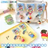 Llavero Auténtico de Botones de 26 Cuadrículas de Crayon Shin-Chan Divertido para Aliviar el Estrés Merchandising de Anime Colgante para Bolsa de Juguetes Venta al por Mayor