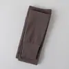 Estilo Outono e Inverno Calça Térmica Grossa com Forro de Lã para Crianças Roupa Externa para Meninas Macacão de Listras Verticais Lã Quente Calça de Nove Pontos com Cobertura para os Pés