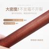 Rodillo de madera de sándalo rojo al por mayor de fábrica, rodillo de madera maciza conveniente, rodillo de varilla para el hogar, eje para rodillo, palo para dumplings para el cabello