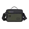 Bolsa de Ombro Nova Moda 2025 Transfronteiriça Casual para Viagem de Negócios Bolsa Transversal Textura Simples Versátil de Mão Bolsa Masculina