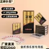 Cartas de Baralho Zhengting 100 Pacotes Poker Especial para Quebra de Ovos, Poker Rígido para Sala de Xadrez e Cartas, Fichas de Poker no Atacado
