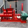 Máquina de arcilla al vacío pequeña PNJ equipo de arcilla de carbón máquina de arcilla de acero inoxidable de doble eje extrusora de arcilla cerámica