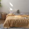 Algodón Gasa Cáñamo Toalla Anticuada Colcha Suave Ligera Simple Estilo Japonés Cubierta de Gasa Manta Ropa de Cama
