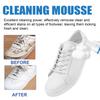 Mousse de Limpeza Espumante Jue Fish, Removedor de Manchas Multifuncional e Limpador que Realça a Cor para Sapatos Brancos e Tênis