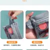 Bolsa Cosmética Transparente Portátil, Organizador de Maleta, Bolsa de Almacenamiento, Neceser para Viajes de Negocios, Bolsa para Empaquetar Artículos Pequeños
