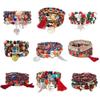 Pulsera multicapa bohemia de venta caliente transfronteriza, personalizada con cuentas de turquesa, joyería turística, pulsera europea y americana, joyería de comercio exterior