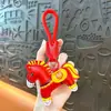 2026 Año del Caballo Mascota Peluche Llavero de Pony, Muñeco Colgante de Hazte Rico Pronto, Lindo Regalo de Año Nuevo al por Mayor