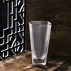 2025 Nuevo Verano Estilo Ins Cuadros Taza para Bebidas Frías Jugo Té con Leche Vidrio Transparente Taza de Agua Taza de Leche